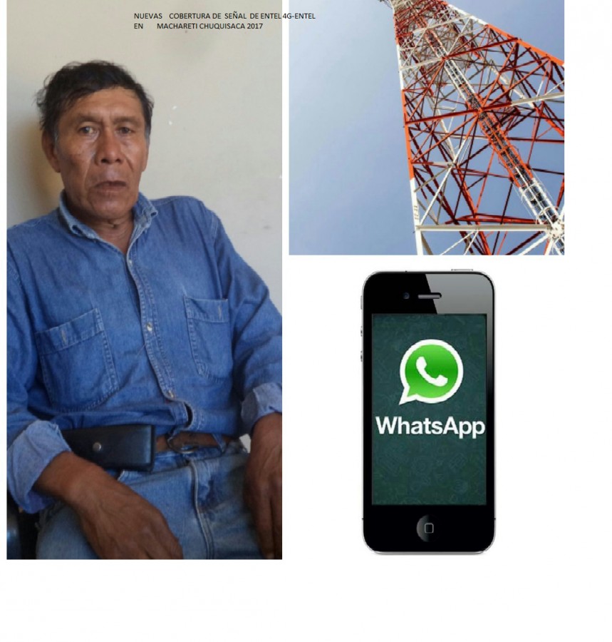 Mas cobertura de la l&iacute;nea ENTEL con Antena Repetidora En Machareti