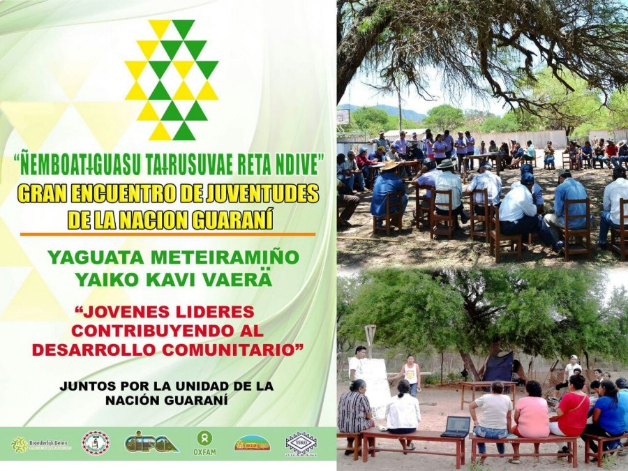 J&oacute;venes guaran&iacute;es debaten sobre la realidad de su naci&oacute;n convoc&aacute;ndose a trav&eacute;s de redes sociales.