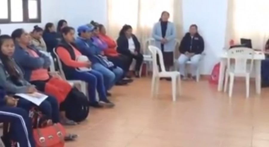 Capacitaci&oacute;n sobre la democracia intercultural 